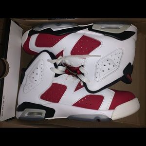 Carmine 6s Jordan shoes size 7